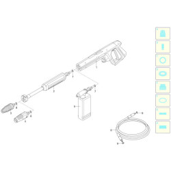 Ricambi Black&Decker per Smerigliatrici Angolari 115-125 L