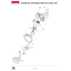 Ricambi Makita per Motosega a Scoppio DCS4301/38