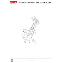 Ricambi Makita per Motosega a Scoppio DCS4301/45