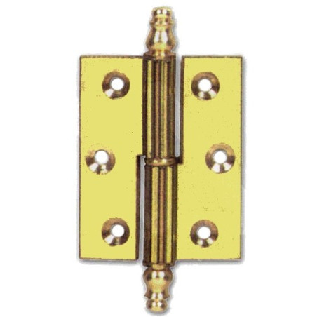 Hinge Brass Barocco Striped Dinghy 50/40 Sx