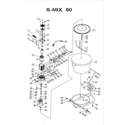 Ricambi Rurmec per Miscelatore S-MIX50