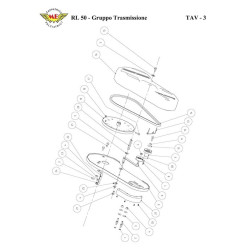 Meccanica Benassi Spare Parts for Motorhoe RL 50