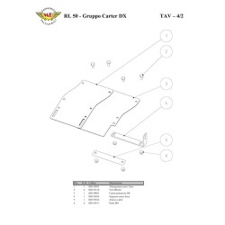 Ricambi Meccanica Benassi per Motozappatrice RL 50