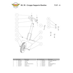 Ricambi Alpina per Motosega A 305