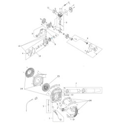 Valex Spare Parts for Catalized Petrol Blower Kibli 28