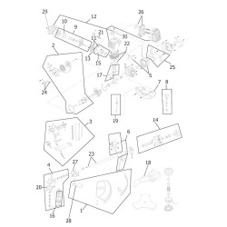 Ricambi Valex per Decespugliatore a Scoppio Catalizzato Easy 43FG