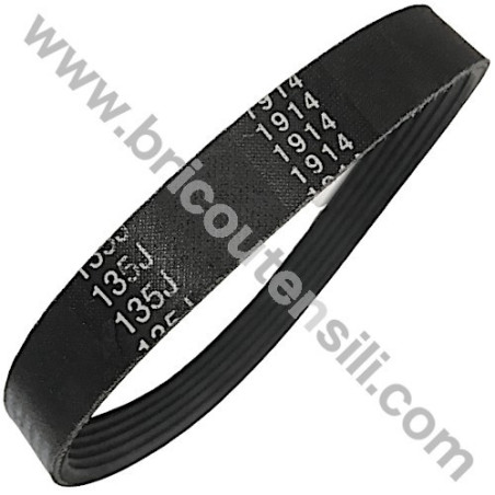 Poli-V Belt 135J for Thickness Planer Metabo DH 330