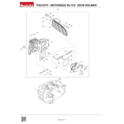 Ricambi Dolmar per Motosega TCS-2801S