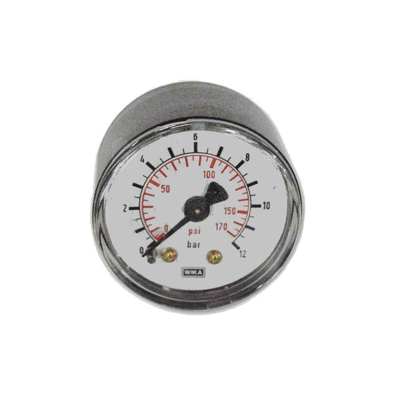 Monometro per Compressore attacco Posteriore 1/8"