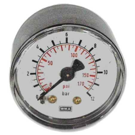 Monometro per Compressore attacco Posteriore 1/8"