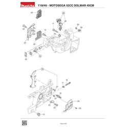 Ricambi Dolmar per Motosega a Scoppio 115I/38