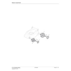 Alpina Spare Parts for Lawn Mower FL 46 LMG