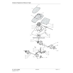 Alpina Spare Parts for Electric Lawn Mower FL 40 TE - (2008)