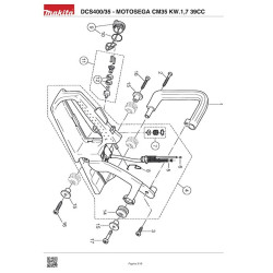 Ricambi Makita per Motosega DCS400/35