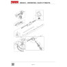 Makita Spare Parts for Brushcutter EBH341L 33,5CC 4T