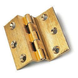 Cerniera Ottone Doppio Collo Zancato 40x35