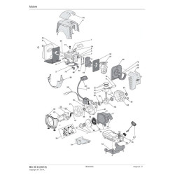 Alpina Spare Parts for Brushcutter BC 35 S
