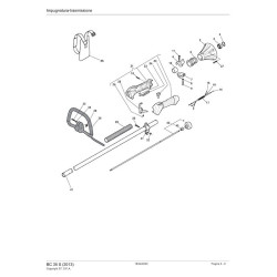 Ricambi Alpina per Decespugliatore BC 35 S
