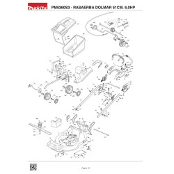 Ricambi Dolmar per Rasaerba PM5360S3