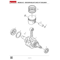 Ricambi Dolmar per Decespugliatore MS335.4C