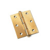 Hinge Iron Brassed 50x40