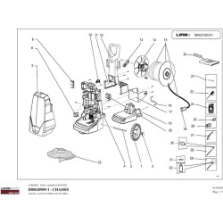 Lavor Original Parts for Pressure Cleaner SUPERWASH 160 - 8.062.0909