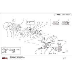 Ricambi Originali Lavor per Idropulitrice SUPERWASH 160 - 8.062.0909