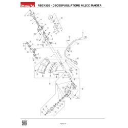 Ricambi Makita per Decespugliatore RBC420E
