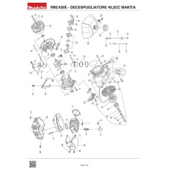 Ricambi Makita per Decespugliatore RBC420E