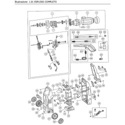 Hitachi Spare Parts for Pressure Washer AW130