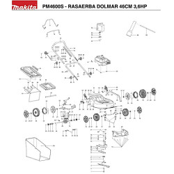 Ricambi Dolmar per Motosega TCS-2801S