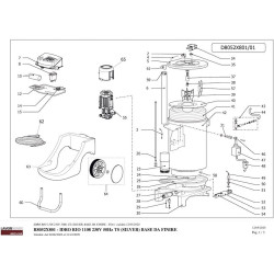Lavor Original Parts for Pressure Cleaner RIO 1108 - 8.052.0801