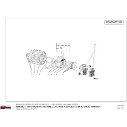 Lavor Original Parts for Pressure Cleaner RIO 1108 - 8.052.0801