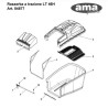 Ricambi Ama per Rasaerba a Trazione LT 46H TEKNICO