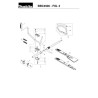 Makita Spare Parts for Brusch Cutter BBC4500