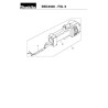 Makita Spare Parts for Brusch Cutter BBC4500