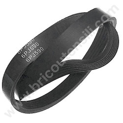 Belt Poli-V 6PJ590 for Combined Mini Kompacta 200/3