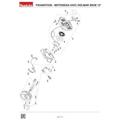 Dolmar Spare Parts for Petrol Chainsaw PS3400TH/30