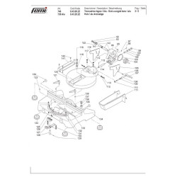 Ricambi Femi per Troncatrice per Legno 746 - 8430022