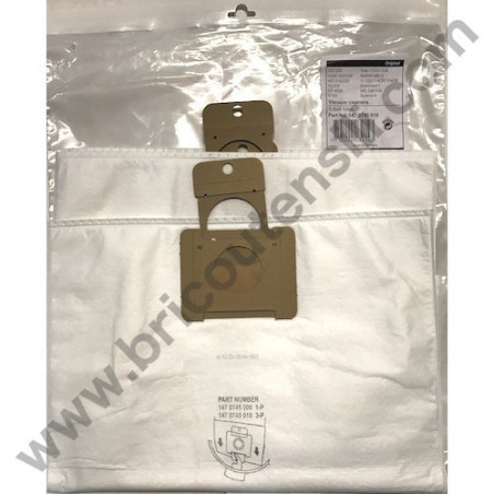 3 Sacchetti Usa e Getta per Aspiratori  Rurmec 35/1100