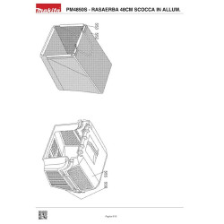 Ricambi Makita per Rasaerba PM4850S