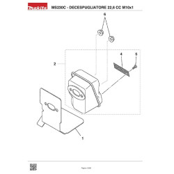 Dolmar Spare Parts for Brushcutter MS230C