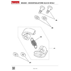 Dolmar Spare Parts for Brushcutter MS230C