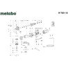 Ricambi Metabo per Smerigliatrice W 750-115 - 03604000