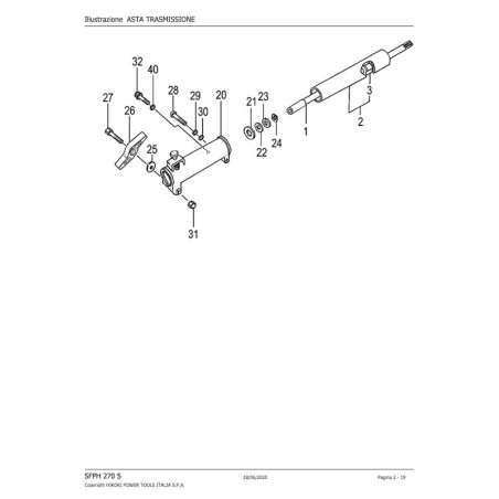 Ricambi Tanaka per Decespugliatore SMART-FIT SFPH 270 S