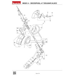 Ricambi Dolmar per Motosega TCS-2801S