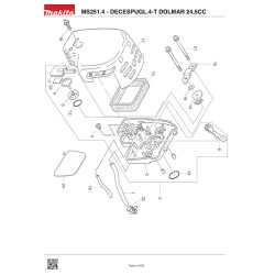Ricambi Dolmar per Decespugliatore 4-T MS251.4