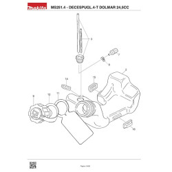 Ricambi Dolmar per Decespugliatore 4-T MS251.4