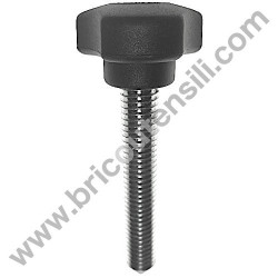 Knob d.30 M10x60 Conical Tip for Miter Saws Compa 300 JE/JET