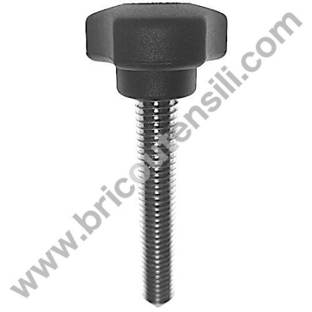 Pomello d.30 M10x60 Punta Conica per Troncatrici Compa 300 JE/JET